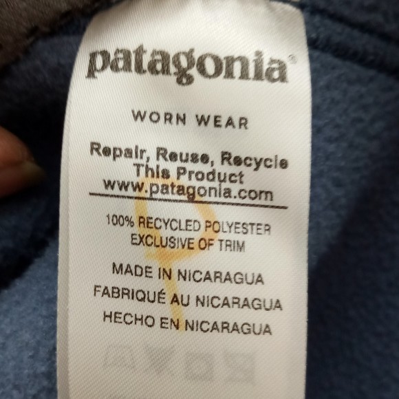 Patagonia Men's Blue Fleece Vest - Picture 4 of 7